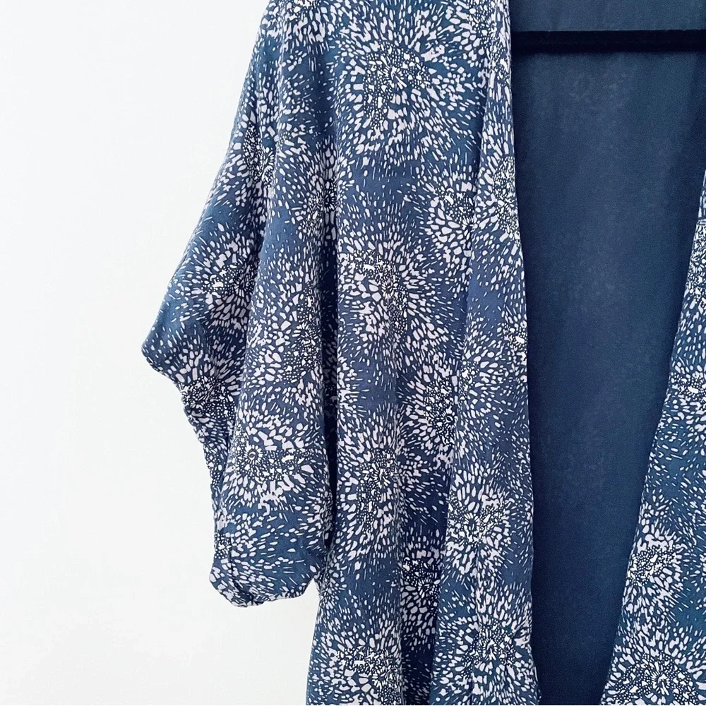 French Connection Short Kimono Overshirt - Picture 3 of 6